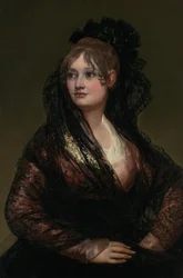 Porträt von Doña Isabel Cobos de Porcel
